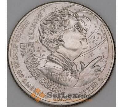 США 25 центов 2025 P UNC №18 Вера Рубин Астроном арт. 53251