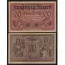 Германия 20 марок 1918 Р57 UNC арт. 53985