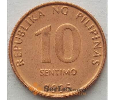 Монета Филиппины 10 сентимо 1995 КМ270 UNC (J05.19) арт. 15793