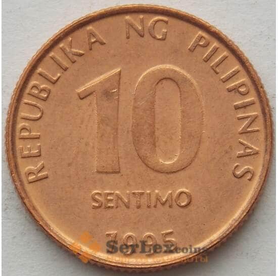 Филиппины 10 сентимо 1995 КМ270 UNC (J05.19) арт. 15793