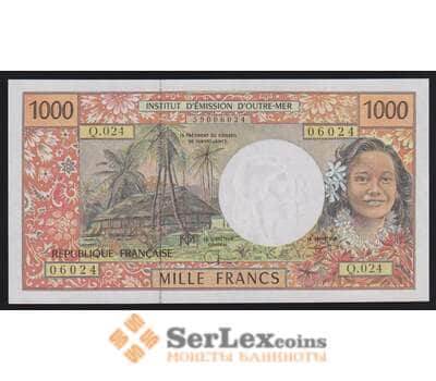 Французские Тихоокеанские Территории 1000 франков ND 1992-2013 Р2g UNC арт. 53965