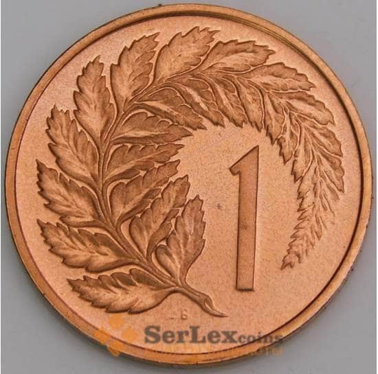 Новая Зеландия 1 цент 1981 КМ31 BU арт. 46558