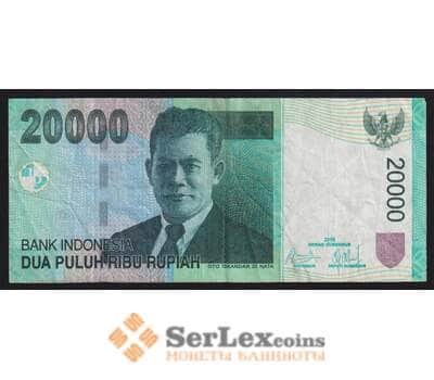 Индонезия 20000 рупий 2009 Р144f F арт. 53710