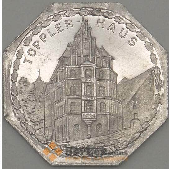 Германия Нюрнберг 20 пфеннигов 1921 Proof TOPPLER HAUS (j05.19) арт. 19953