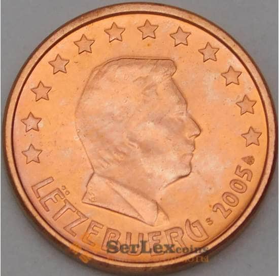 Люксембург 1 цент 2005 BU наборная арт. 28763