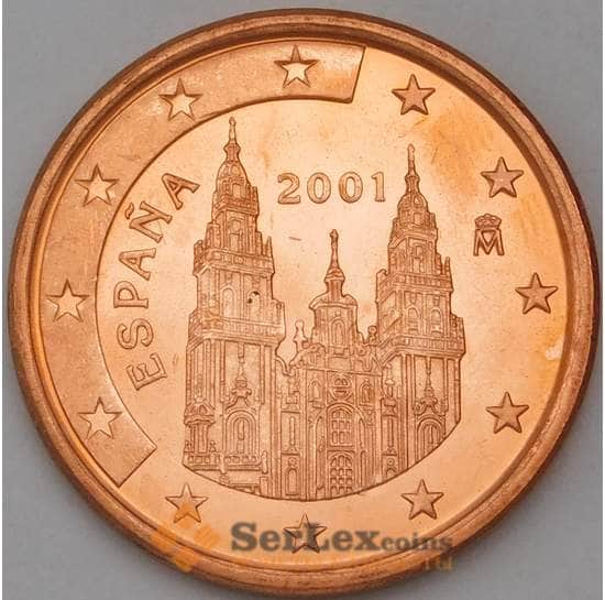 Испания 5 евроцентов 2001 BU арт. 28523