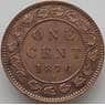 Канада 1 цент 1876 H КМ7 VF+ арт. 11668