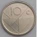 Аруба монета 10 центов 1986-2000 КМ2 UNC арт. 46171