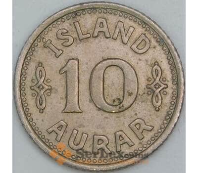 Монета Исландия 10 эйре 1940 КМ1.2 XF арт. 6497