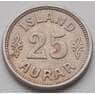 Исландия 25 эйре 1937 КМ2.1 VF арт. 6496