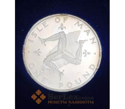 Мэн Остров 1 фунт 1980 КМ44а Proof  арт. 56344
