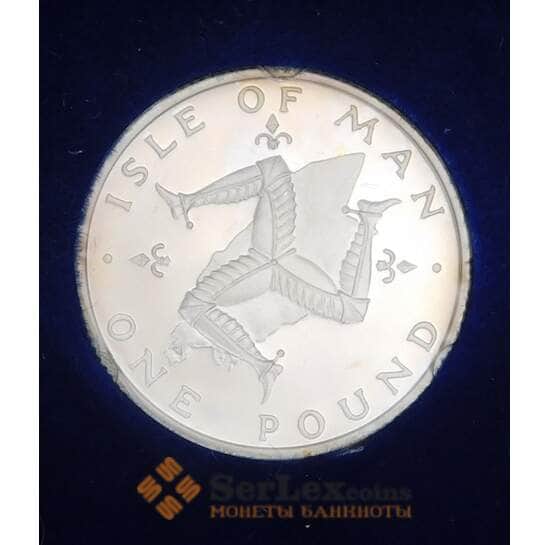 Мэн Остров 1 фунт 1980 КМ44а Proof  арт. 56344