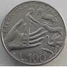 Ватикан монета 100 лир 1988 КМ209 UNC арт. 11344