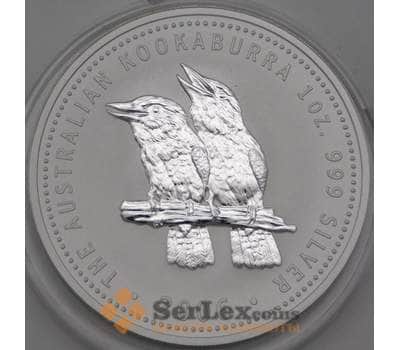 Монета Австралия 1 доллар 2006 Proof Кукабарра на ветке арт. 28429