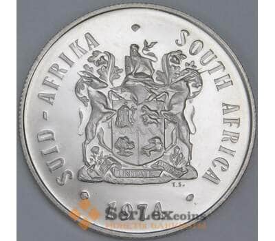 Южная Африка ЮАР 1 рэнд (ранд) 1974 КМ89 Proof Монетный двор в Претории арт. 57104