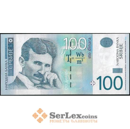 Сербия 100 динар 2012 Р57 UNC арт. 22536