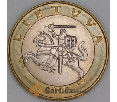 Литва 2 лита 2008 КМ112 XF арт. 53352