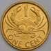 Сейшельские острова монета 1 цент 2004 КМ46 UNC арт. 42192