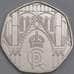 Великобритания монета 50 пенсов 2023 UNC Коронация короля Карла III арт. 43442