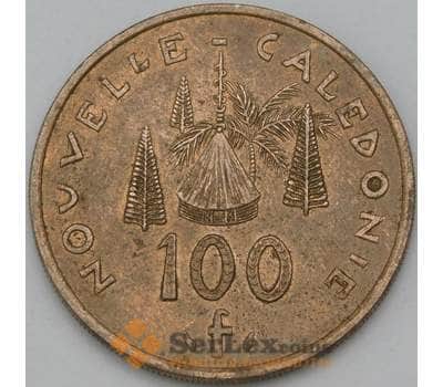Монета Новая Каледония 100 франков 1987 КМ15 XF арт. 38561