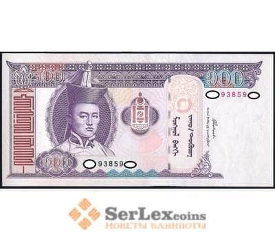 Банкнота Монголия 100 тугриков 2000 Р65а UNC арт. 38000