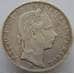 Монета Австрия 1 флорин 1858 А КМ2219 VF арт. 8898