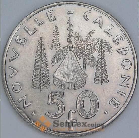 Новая Каледония 50 франков 2013 КМ13a UNC арт. 56630