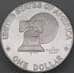 Монета США 1 доллар 1976 S КМ206а Proof Колокол  арт. 26127