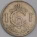 Монета Люксембург 1 франк 1960 КМ46.2 XF  арт. 39248