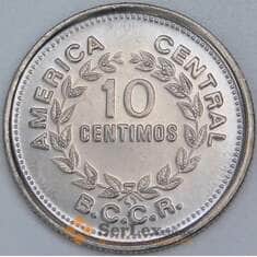 Коста-Рика 10 сентимо 1979 КМ185.2b UNC арт. 57233
