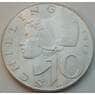 Австрия 10 шиллингов 1970 КМ2882 UNC Серебро арт. 8782