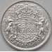 Монета Канада 50 центов 1951 КМ45 VF+ Серебро арт. 8798
