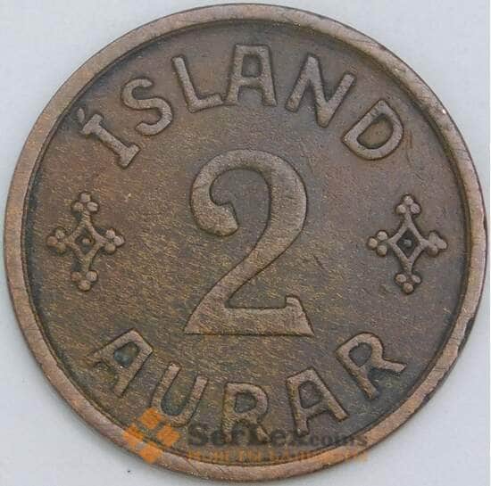 Исландия 2 эйре 1931 КМ6 VF арт. 56698