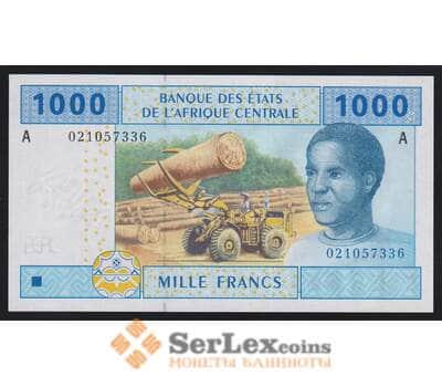 Габон 1000 франков 2002 Р407Аа UNC арт. 52332