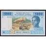 Габон 1000 франков 2002 Р407Аа UNC арт. 52332