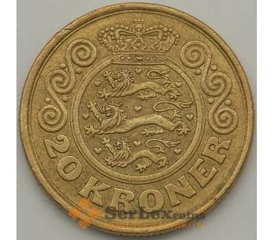Монета Дания 20 крон 1990 КМ871 XF арт. 18770