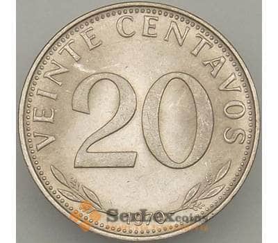 Монета Боливия 20 сентаво 1970 КМ189 UNC (J05.19) арт. 18131
