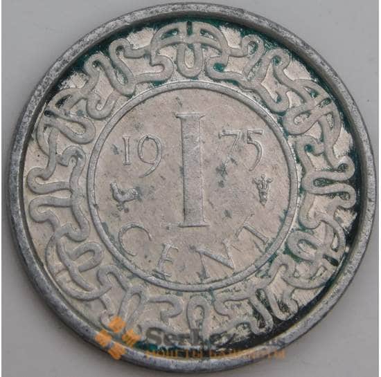Суринам 1 цент 1975 КМ11а XF арт. 46271