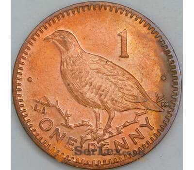 Гибралтар 1 пенни 1999 КМ773 aUNC арт. 56477