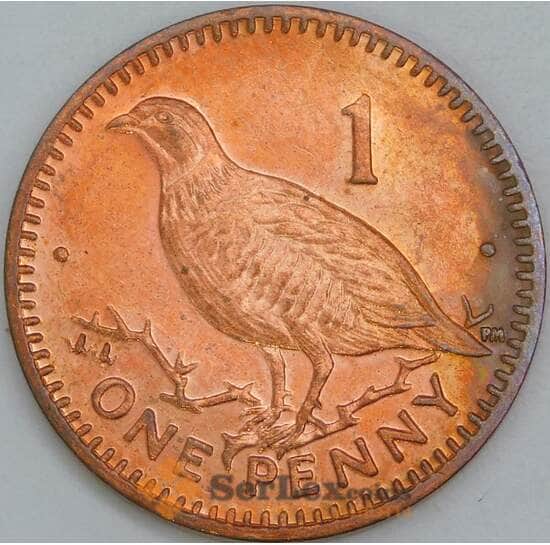 Гибралтар 1 пенни 1999 КМ773 aUNC арт. 56477 Гибралтар 1 пенни 1999 КМ773 aUNC арт. 56477