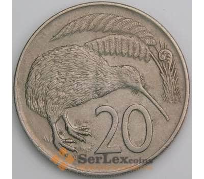 Новая Зеландия 20 центов 1969 КМ36 XF арт. 46542