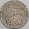 Новая Зеландия 20 центов 1967-1985 КМ36 XF арт. 46542