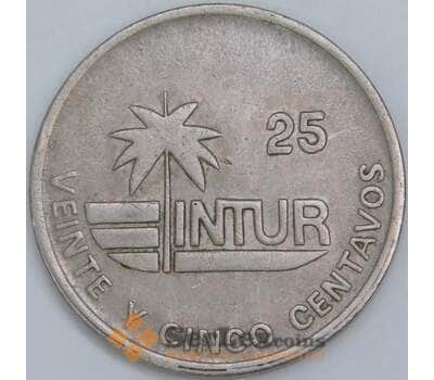 Куба 25 сентаво 1989 КМ418.2 XF  арт. 57709