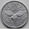 Новая Каледония 50 сантим 1949 КМ1 AU арт. 8095