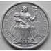 Монета Новая Каледония 50 сантим 1949 КМ1 AU арт. 8095