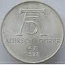 Германия 5 марок 1971 КМ129 BU Серебро Альбрехт Дюрер (J05.19) арт. 15951