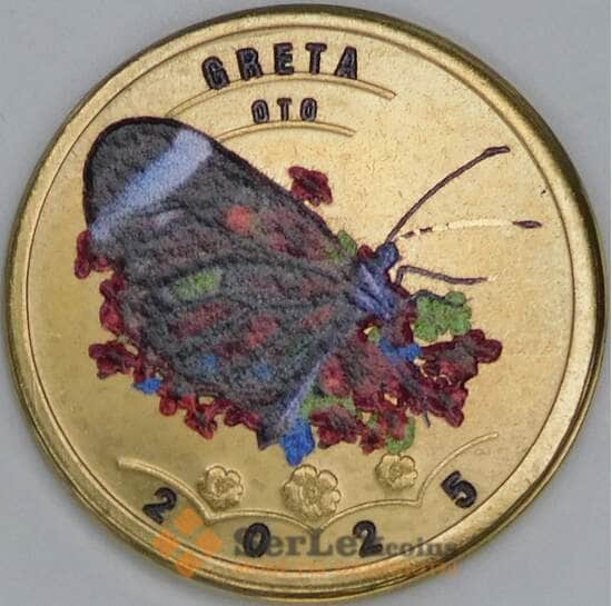 Остров Ла Пальма 5 дукатов 2025 Бабочка Greta Oto, Стеклянная бабочка 8-я монета арт. 54975 Остров Ла Пальма 5 дукатов 2025 Бабочка Greta Oto, Стеклянная бабочка 8-я монета арт. 54975
