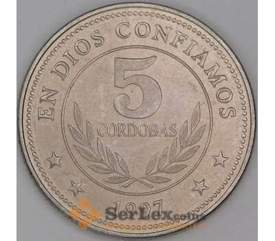 Никарагуа 5 кордоба 1997 КМ90 UNC арт. 54163