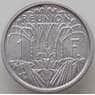 Реюньон монета 1 франк 1948 КМ6 UNC арт. 12590