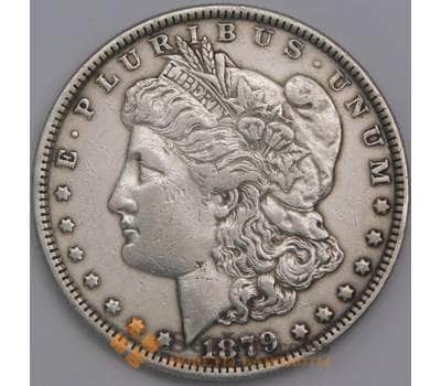 США монета 1 доллар 1879 КМ110 XF Морган арт. 43538